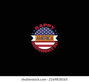 4th of July T-shirt design.