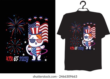 4TH OF JULY T-SHIRT DESIGN (4TH OF JULY)