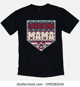 4TH JULY T-SHIRT DESIGN AND AMERICAN 