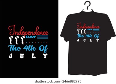 4TH OF JULY T-SHIRT DESIGN( INDEPENDENCE DAY THE 4TH OF JULY)