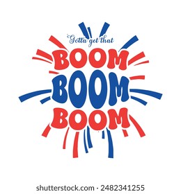 4th July T-shirt Design, Independence Day.