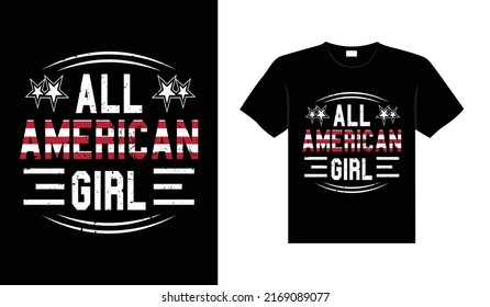 4th July t-shirt design United states independence day celebration
