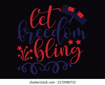 4th of July t-shirt design vector file