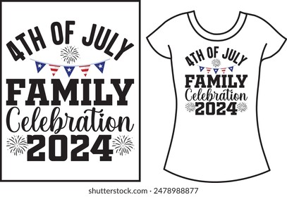 4th July Typography t shirt designs