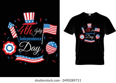 4th of July us Independence Day - USA Independence Day T-Shirt