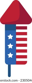 4th of July USA Illustration Firework