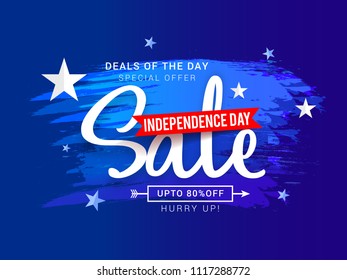 4th Of July USA Independence Day Sale Promotion Background,Poster,Banner,social Media,Marketing Template Design.