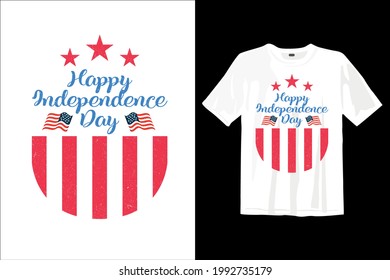 4th of July USA Independence day t shirt design. American t shirt design. USA t shirt design.