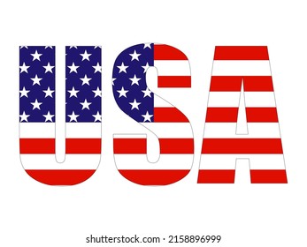 
4th of July
USA Independence Day. Usa inscription. Country flag.