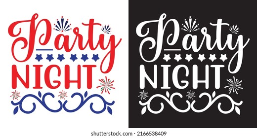 4th of July. USA Independence Day. 4th of July typography illustration. Vintage design