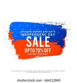 4th Of July USA Independence Day Sale Promotion Background,Poster,Banner,social Media,Marketing Template Design.