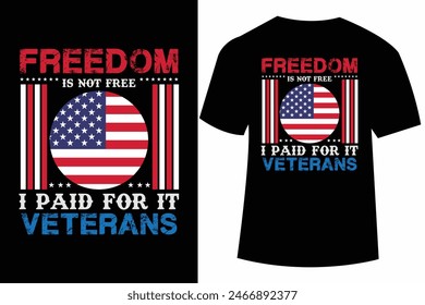 4th July USA veteran's day t shirt design, Vector illustration for USA veteran day t shirt design
