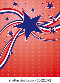 4th of July vector background