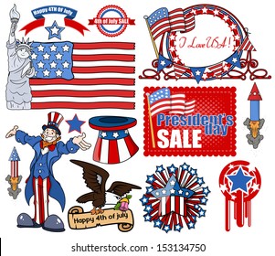 4th of July Vector Designs