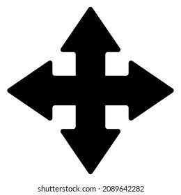 Vierwegpfeile, Zeiger, Kursformen