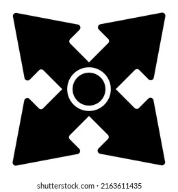 4-way arrows, pointers, cursors shapes