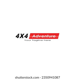 4x4 adventure logo vector graphics