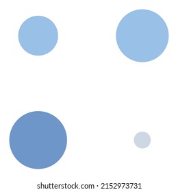 4x4 circles dots variation design. Dotted, speckles, freckles 
