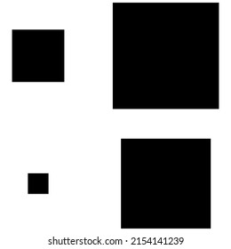 4x4 Cube Square Geometric Arrangement Square Stock Vector (Royalty Free ...