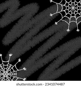 Up to 5 10 15 20 25 30 35 40 45 50 60 70 80 90 percent off chalk-style and blackboard with halloween spider web 