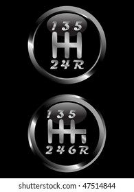 5 and 6 speed gear knob