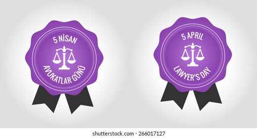 5 April Lawyer's day - 5 Nisan Avukatlar Gunu