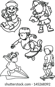 5 Cartoon Cute