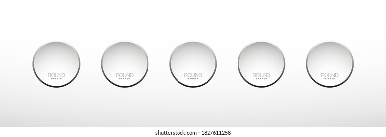 5 components chart make up something. Modern business circle infographics five options banner. Vector layout piece chart workflow. 5 piece diagram number component. Five step up options for web design