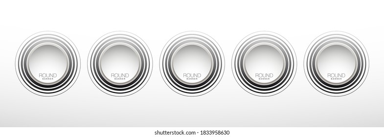 5 components chart make up something. Modern business circle infographics five options banner. Vector layout piece chart workflow. 5 piece diagram number component. Five step up options for web design