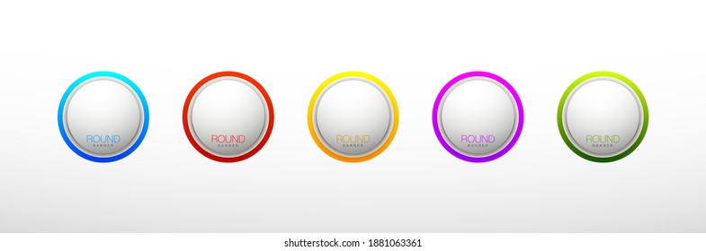 5 components chart make up something. Modern business circle infographics five options banner. Vector layout piece chart workflow. 5 piece diagram number component. Five step up options for web design