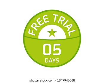 5 Days Free Trial logo, 5 Day Free trial image