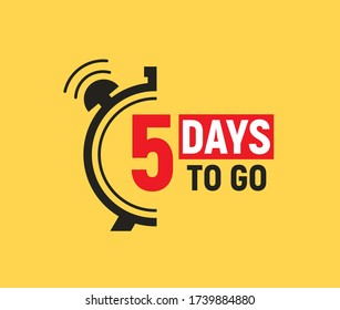 1 Day Go Last Countdown Icon Stock Vector (Royalty Free) 1403010311