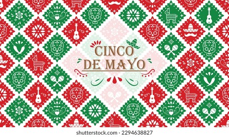 Antecedentes de 5 de mayo, celebración mexicana, con importantes ornamentos de méxico