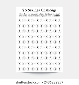 5 dollar savings challenge,savings challenge,5 dollar challenge,5 000 savings challenge,Savings Tracker,Money Goal Tracker,Money Challenge,Saving Challenge