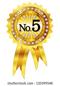 5 frame emblem medal
