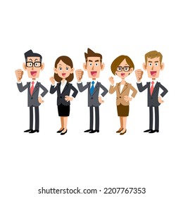 5 highly motivated business people