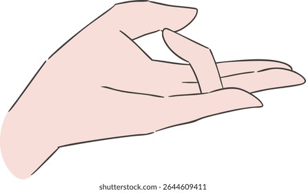 5 Kosha Mudra Illustration Set