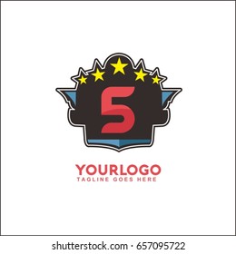 5 Letter Fight boxing sport typography, t-shirt graphics, brand vector illustration.