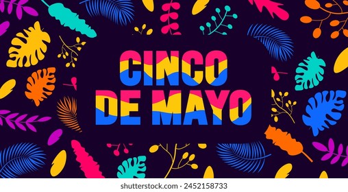 5 May is Cinco De Mayo background template. Holiday concept. use to background, banner, placard, card, and poster design template with text inscription and standard color. vector illustration.