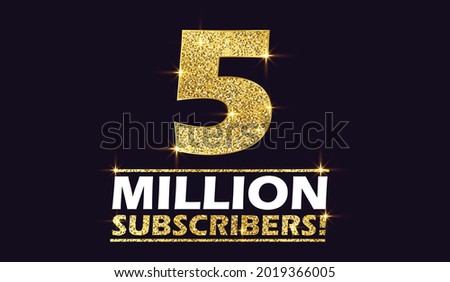 5 million subscribers, Five million subscribers Celebration