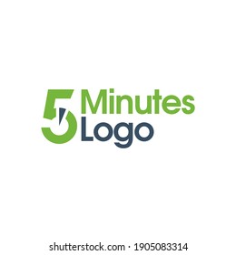 5 Minutes Logo. Vector Illustration.
Simple but eye catching logo featuring the number 5 as its main image.