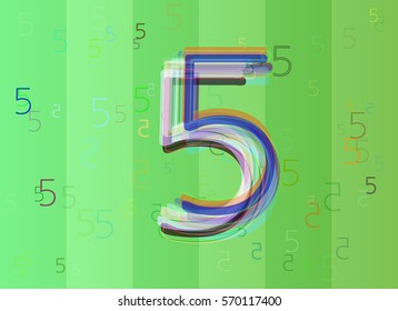 5 Number idea icon