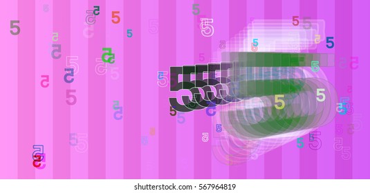 5 Number idea template