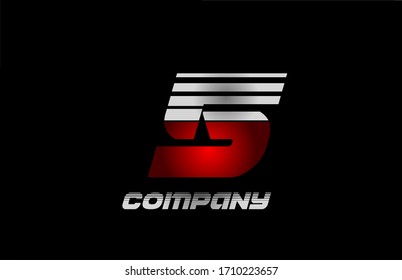 5 number logo icon design for company and business