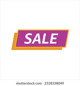 Up to 5 percent Off Purple Circular Tag with Big SALE Text