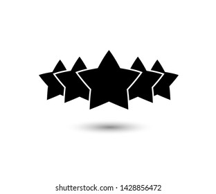 Five Stars Icon Images, Stock Photos & Vectors | Shutterstock