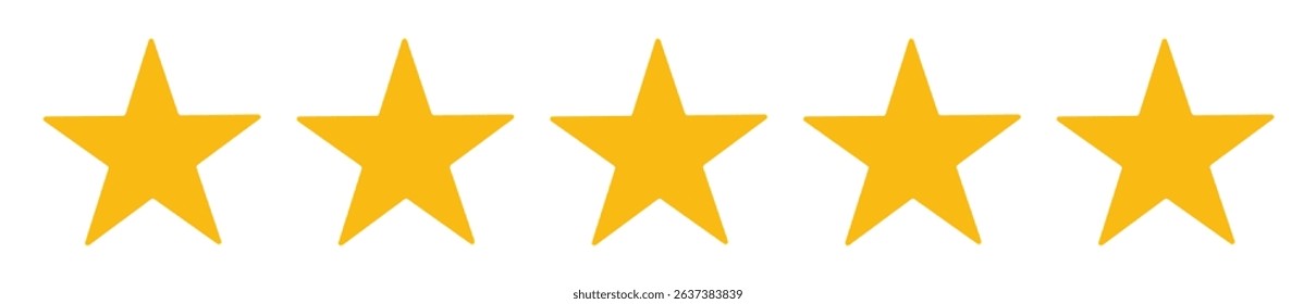 5 Star vector icon.  feedback, positive, quality, satisfaction, evaluation, symbol, opinion, rank, 5, best,
