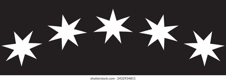 5 Stars White Light Isolated Transparent | Customer Rating | Websites Review, 5 stars, Star vector icons. Set of star symbols isolated. Five stars icon Vector - Powered by Shutterstock - Get 15% off with code: PIKWIZARD15