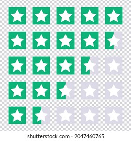 5 start rating review vector web ranking star signs-Rating stars vector icons