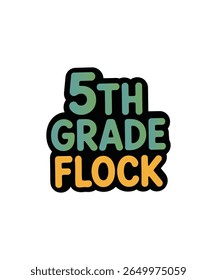 5 o grau Dlock tipografia Tshirt Design Imprimir Arquivo Pronto Baixar 